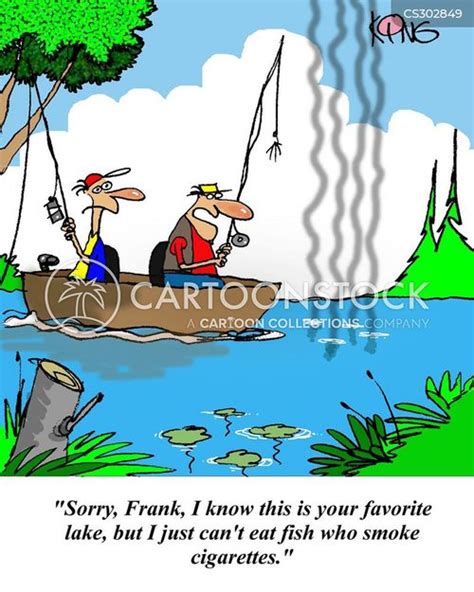 Fishing Cartoons and Comics .